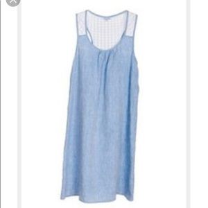 Steven Alan Blue linen dress